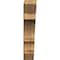 Ekena Millwork Balboa Slat Rough Sawn Bracket, Western Red Cedar, 6"W x 32"D x 32"H BKT06X32X32BOA06RWR - alternate 2